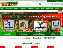 Tablet Screenshot of megagardenstore.com